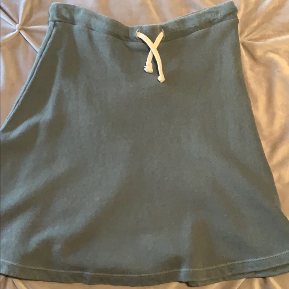 terry cloth skirt